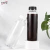 350ml透明PET塑料瓶 一次性饮料果汁瓶子 奶茶打包外卖瓶