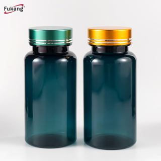 厂家直供150ml保健品瓶 透明绿pet瓶子 胶囊鱼油包装塑料瓶