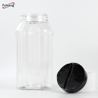 廠家批發900ml香料罐 蝴蝶蓋調料瓶 pet食品級塑料瓶