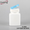 90ml白色HDPE塑料药瓶，带翻盖