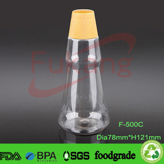 1000ml食用油塑料PET透明瓶，1L雞汁瓶