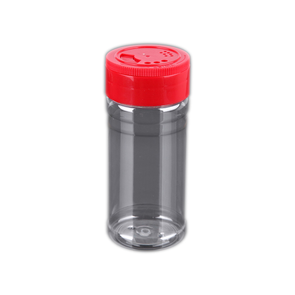 批發鹽胡椒瓶/ PET透明鹽胡椒塑料瓶，200ml塑料調味瓶